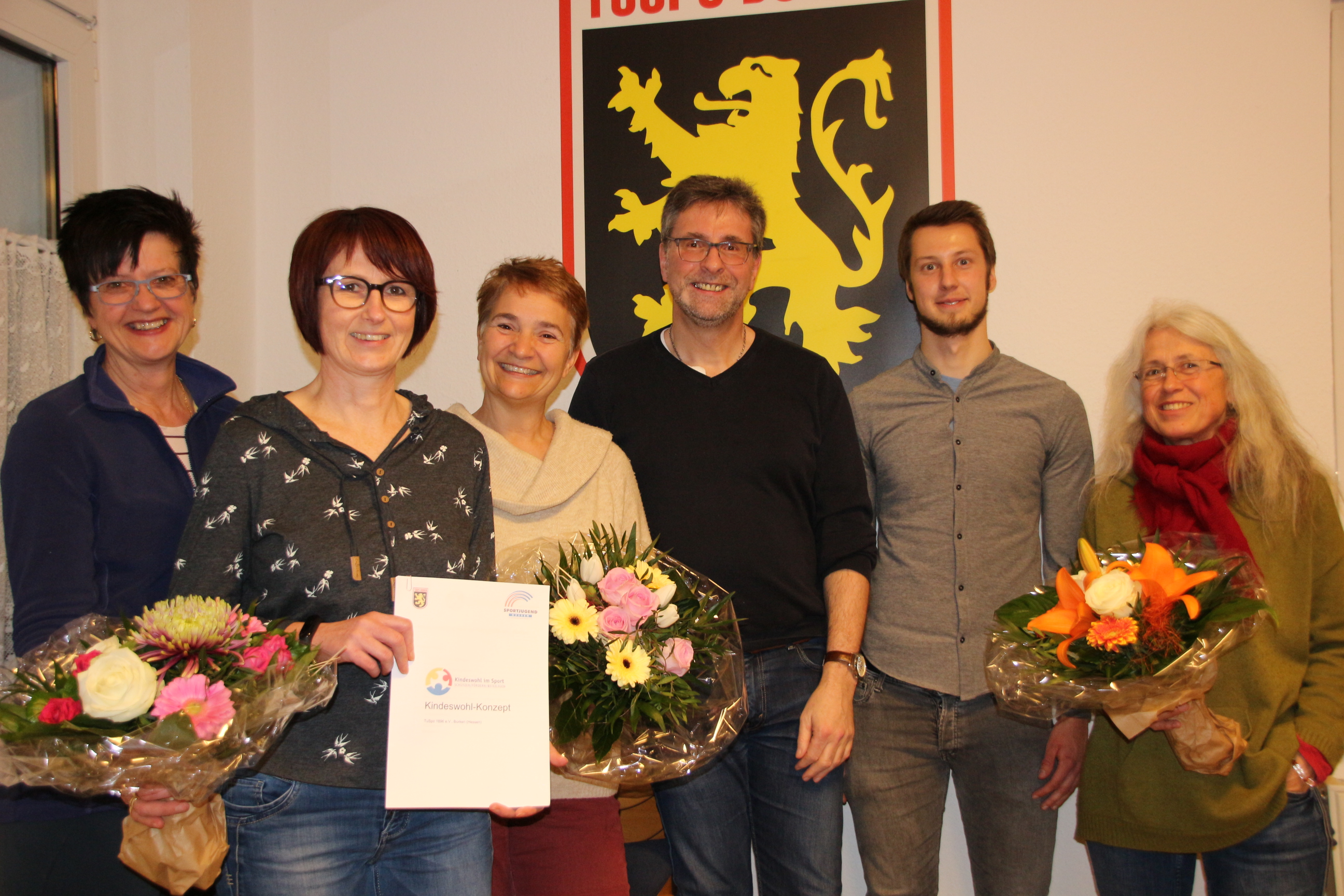 Der TuSpo bedankt sich bei dem Projektteam